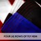 G128 Blue Lives Matter Flag Police Flag 3x5 feet Spun Polyester 220GSM Embroidered, Tough, Durable, Indoor/Outdoor, Vibrant Colors, Brass Grommet